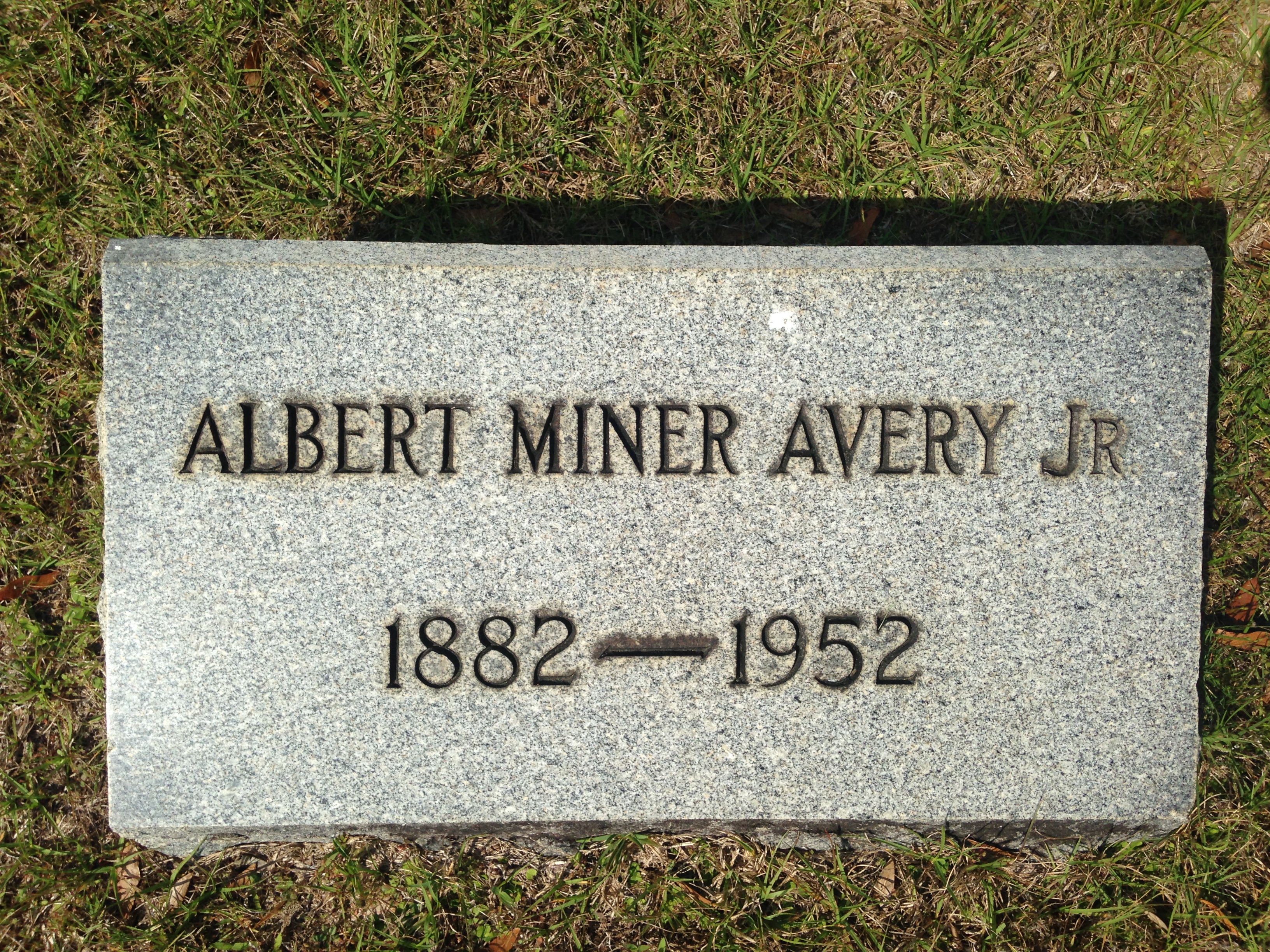 Albert Miner Jr. Avery